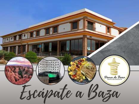 www.hotelrestaurantedamadebaza.es