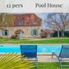 [Les Tourterelles] : grand gîte de charme piscine